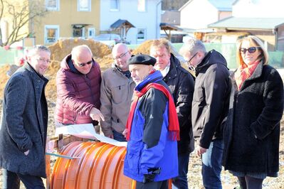 Baustellenbesichtigung Eckardshof III